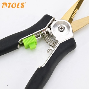 Tijeras de Podar de Jardín con Hoja Recta y Dentada - Tijeras Florales de Precisión para Plantas y Bonsáis - Product Image 3