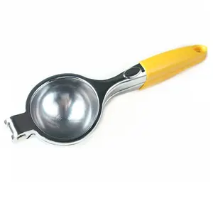 Citrus Juicer Metal Lemon Squeezer Lime And Lemon Juicer Stainless Steel Lemon Press With Silicone Handles