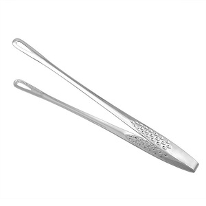Yuantai-Parrilla de barbacoa, pinzas de clip para asar, de alta calidad, OEM/ODM, acero inoxidable 304, color dorado y plateado, Corea del <span class=keywords><strong>Sur</strong></span> - Product Image 1