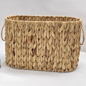ตะกร้าเก็บของทอมือโบไบทรงสี่เหลี่ยมผืนผ้า สีธรรมชาติ สำหรับจัดเก็บของเล่น แบบตั้งพื้น รุ่น RD235113 - Product Image 1