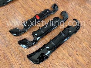 Kit de carrosserie XLstyling M Performance MP Diffuseur arrière avec lumières LED pour BMW E90 E92 MT kit de carrosserie - Product Image 6