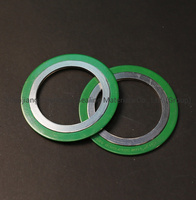 Joint d'étanchéité à bride métallique personnalisable en gros, en acier inoxydable SS304/SS316 avec filtre en graphite/PTFE, joint enroulé en spirale