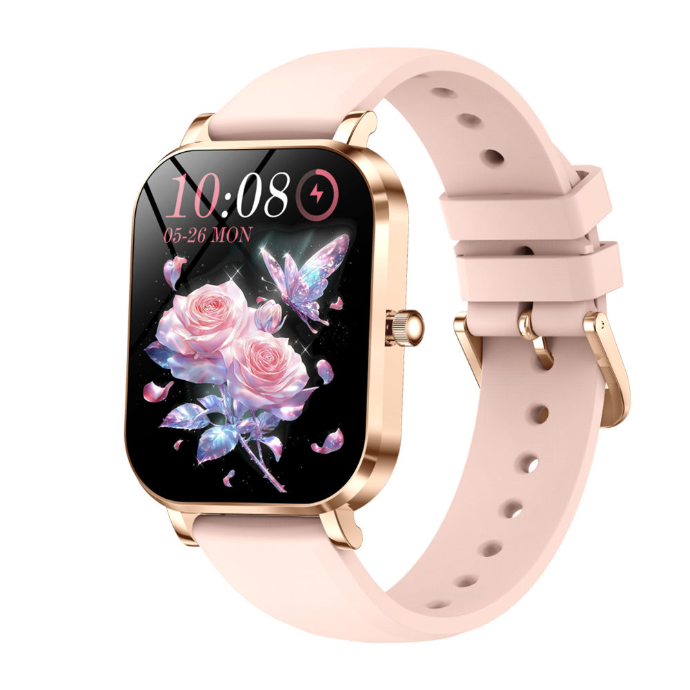 2026 MK90 Lady's Relojes Smart Watch 1.75Inch BT Call Health Monitoring Waterproof Sleep Monitoring Sports Smartwatch for Women