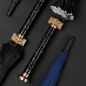 LM-<span class=keywords><strong>X</strong></span> parapluies de samouraï japonais créatifs du fabricant 8K 16K 24K parapluies à bande réfléchissante Katana épée droite à long manche - Product Image 3