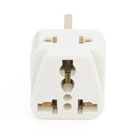 Inggris kit perjalanan Universal dinding steker listrik konverter Adaptor 2 cara soket AU EU US ke Inggris Adaptor perjalanan konverter steker