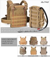 Sac à dos tactique imperméable Spoir pour hommes, sac à dos de randonnée en plein air avec plusieurs compartiments et camouflage numérique