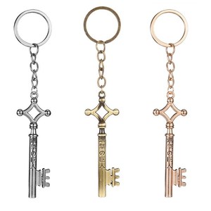 Collier Anime Sac à dos Accessoires Cartoon <span class=keywords><strong>Eren</strong></span> Porte-clés en métal - Product Image 1