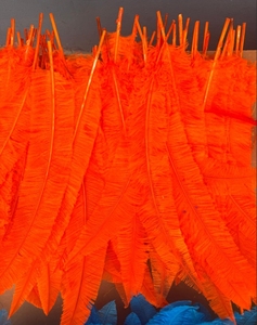 Plumas de avestruz <span class=keywords><strong>Nandu</strong></span> color ciruela de 25-60 cm para decoración de jarrones, manualidades DIY, sombrerería, fascinadores florales y accesorios para el cabello, ideales para fiestas, hogar y bodas. - Product Image 6