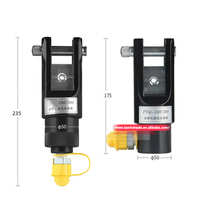 Pince à sertir hydraulique pour câbles, outil avec 11 paires de matrices, 10-240 mm², pompe manuelle, tête d'outil à sertir hydraulique pour bornes de câbles