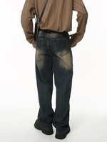 Jean en denim Amaranthine pour homme, coupe skinny, durable et intemporelle, en gros