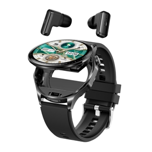 Nuevos Auriculares/Reloj Inteligente DF EDS T98 con Pantalla AMOLED de Alta Definición de 1.43'', Aplicación Dafit, Estilo Clásico Ejecutivo, Fabricación Totalmente Metálica - Product Image 2