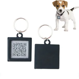 Targhette identificative per animali domestici in Silicone, medagliette per cani anti-smarrimento, targhette identificative personalizzate per animali domestici con collegamenti a codice QR