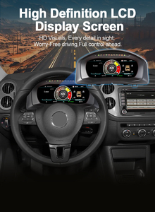 Écran d'instrument LCD HD 10,25 pouces pour VW Tiguan 2010-2017, remplacement du tableau de bord numérique - Product Image 4