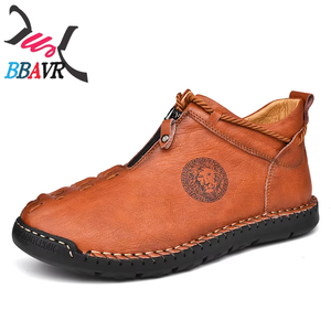 Zapatos Casuales de Moda para Hombre, Cosidos a Mano, Transpirables, Ligeros, para Todas las Temporadas, Talla Grande - Product Image 5
