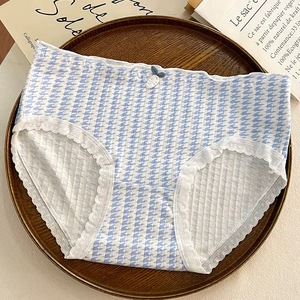 Slip da donna di <span class=keywords><strong>alta</strong></span> qualità <span class=keywords><strong>a</strong></span> <span class=keywords><strong>vita</strong></span> media da indossare tutti i giorni biancheria intima <span class=keywords><strong>a</strong></span> maglia tinta unita per donne ragazze <span class=keywords><strong>a</strong></span> triangolo Hipster - Product Image 5