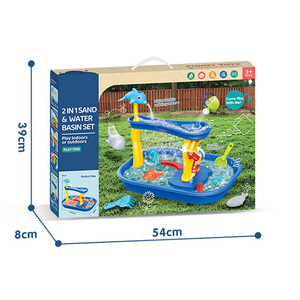 BGL 2-en-1 Water Play Center Moules Animaux <span class=keywords><strong>de</strong></span> la <span class=keywords><strong>mer</strong></span> <span class=keywords><strong>Jeux</strong></span> <span class=keywords><strong>de</strong></span> piscine et plage Table <span class=keywords><strong>de</strong></span> <span class=keywords><strong>sable</strong></span> Jouets pour enfants en plastique durable - Product Image 6