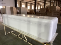 Ataúdes Funerarios de Madera Maciza Nuevos al por Mayor, Ecológicos, de Estilo Europeo, de Lujo, de Alta Capacidad 2026