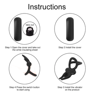 Anillo Vibrador para Pene con Diseño de Cabeza de Escorpión de 10 Frecuencias y Triple Anillo de Bloqueo para Adultos - Product Image 6