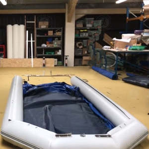 Plataforma <span class=keywords><strong>Flotante</strong></span> Inflable para Yates, Muelle Portátil para Protección de Embarcaciones a Motor, Plataforma Inflable Resistente - Product Image 5