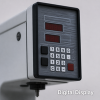 Máquina Digital de Prueba de Dureza Rockwell HRS150 con Pantallas Dobles para Escalas HRC, HRB, HRA, Prueba de Acero y Aleaciones