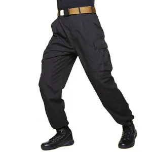 Hot sell safety doorman work wear trousers cargo pants for men