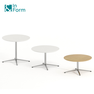 Office Business Negotiation Commercial Conference Meeting <strong>Coffe</strong> Tea <strong>Table</strong> 450/550/750mm Height Office <strong>Small</strong> Round <strong>Table</strong> - Product Image 3