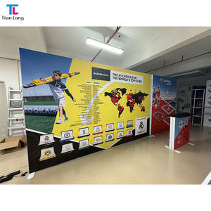 TianLang perfil de aluminio borde iluminado sin marco exposición Convención telón de fondo soportes de exhibición para ferias comerciales exhibiciones - Product Image 5