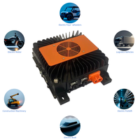 Chargeur embarqué étanche 3,3 kW pour tricycles, chariots élévateurs, batteries au lithium 48 V, 72 V, 144 V, 360 V avec refroidissement par ventilateur