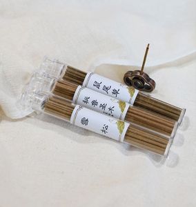 Encens en bois péruvien de 10.5cm purifie les odeurs Encens en bâton de cèdre de ménage <span class=keywords><strong>sauge</strong></span> <span class=keywords><strong>blanche</strong></span> de Californie avec boîte en tube acrylique - Product Image 1