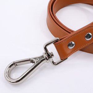 <span class=keywords><strong>Collar</strong></span> de correa de perro de macramé de Color personalizado de lujo de alta calidad suave ajustable acolchado cuero Nylon PU poliéster tejido a mano - Product Image 4