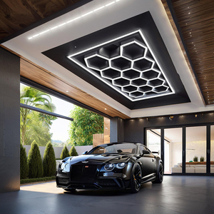 Ánh sáng nhà máy tiệm hớt tóc cửa hàng quần áo cửa hàng cắt tóc siêu thị nhà để xe Hex tổ ong lục giác lục giác chiếu sáng LED ánh sáng - Product Image 6