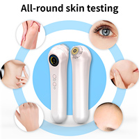 Analizador de piel Facial de uso doméstico de alta precisión, dispositivo de belleza para detección de hidratación, herramienta portátil para el cuidado de la piel facial