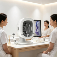 Mesin Analisa Kulit Wajah Multi Spektrum HD AI Skin Analyzer, Peralatan Kecantikan Salon, Mesin Analisa untuk Klinik Estetika
