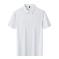 Chemise à manches courtes en nylon tissé solide – Idéale pour l'été, lavable en machine, couleurs inaltérables, durable, confortable et respirante, anti-boulochage, pour tenue formelle