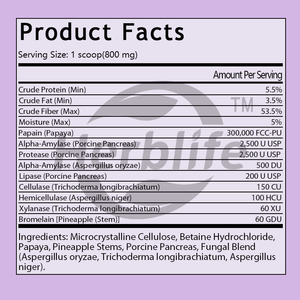 OEM/ODM Hot Sale <b>Digestive</b> <b>Enzymes</b> Powder <b>for</b> <b>Dogs</b>&Cats, Kibble Diet,Support Healthy Digestion, Nutrient Absorption&Regularity - Product Image 2