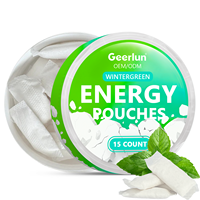 Complément alimentaire pour le cerveau en sachet, enrichi en vitamine B naturelle, taurine, nootropique, stimulant énergétique, caféine, fabriqué en usine OEM