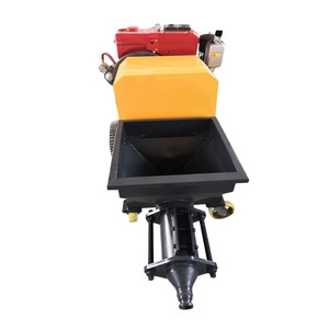 乾式モルタル機ポンプコンクリートスプレー噴霧石膏ディーゼルセメント壁石膏ポンプ機 - Product Image 3