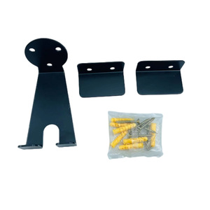 Soporte de pared para bicicleta, soporte de almacenamiento portátil de hierro negro para uso en interiores - Product Image 4