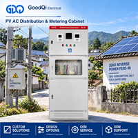Armoire de commutation basse tension fixe GGD photovoltaïque raccordée au réseau 630A AC380V-480V avec protection contre les surtensions et mesure