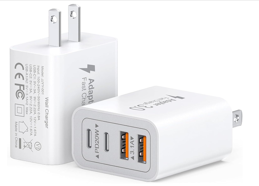 Chargeur rapide blanc