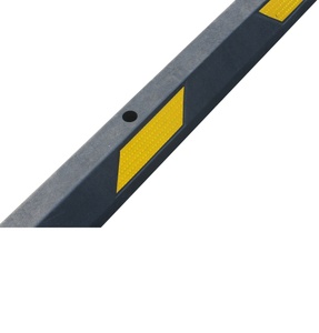Bloc de guidage de roue de pneu de 2m pour voitures, camionnettes <span class=keywords><strong>et</strong></span> camions, protection pare-chocs, caoutchouc plastique, arrêt d'allée de parking - Product Image 3