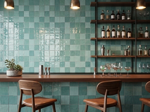 <span class=keywords><strong>Serie</strong></span> de Azulejos Hechos a Mano Medici Gradient, Azulejo de Porcelana Brillante de 125*125 mm para Interiores - Product Image 6