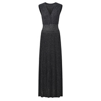 Vestido Maxi sin Mangas de Punto Elástico para Mujer, Cintura Ajustada, Color Sólido, Casual y Elegante, Vestidos 2026, Nueva Llegada, Gran Venta