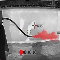Detector de Fugas de Gas Infrarrojo con Imagen Térmica LSJ-TIG10 para Rescate en Incendios y Seguridad Química en Instalaciones de Petróleo y Gas 640*512 IP67