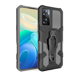 Funda Protectora para Teléfono <span class=keywords><strong>Oppo</strong></span> Reno10/Reno10 Pro, Multicolor, Resistente, Híbrida, de TPU Suave y PC Rígido, a Prueba de Golpes, Impermeable, con Clip para Cinturón y Soporte - Product Image 1