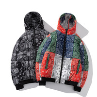 Veste d'hiver épaisse chaude à capuche pour hommes, OEM ODM, vente en gros