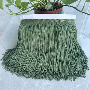 Accessoires en dentelle <span class=keywords><strong>à</strong></span> pompons en stock, 100% polyester, rangées de pompons de 10 <span class=keywords><strong>à</strong></span> 30 cm, pour vêtements de scène, rideaux de lanterne, ruban décoratif DIY - Product Image 6