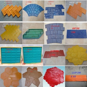 GOINYON Mat de marquage en caoutchouc à motif pierre chinoise pour béton, moule de moulage en caoutchouc, modèle personnalisé pour l'estampage de sols et de murs - Product Image 6