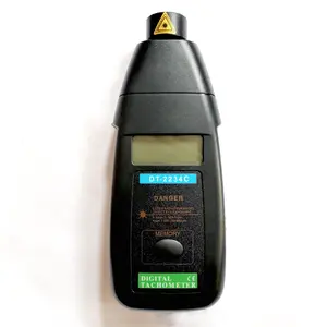 Fabrik preis DT-2234B berührungs loser foto elektrischer Laser Digital Tachometer Digital Großer LCD Drehzahl prüfer Drehzahl messer