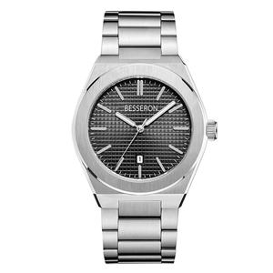 Relojes de Cuarzo para Hombre con Caja de Acero Inoxidable Personalizada OEM al por Mayor, Cristal de Zafiro - Product Image 1